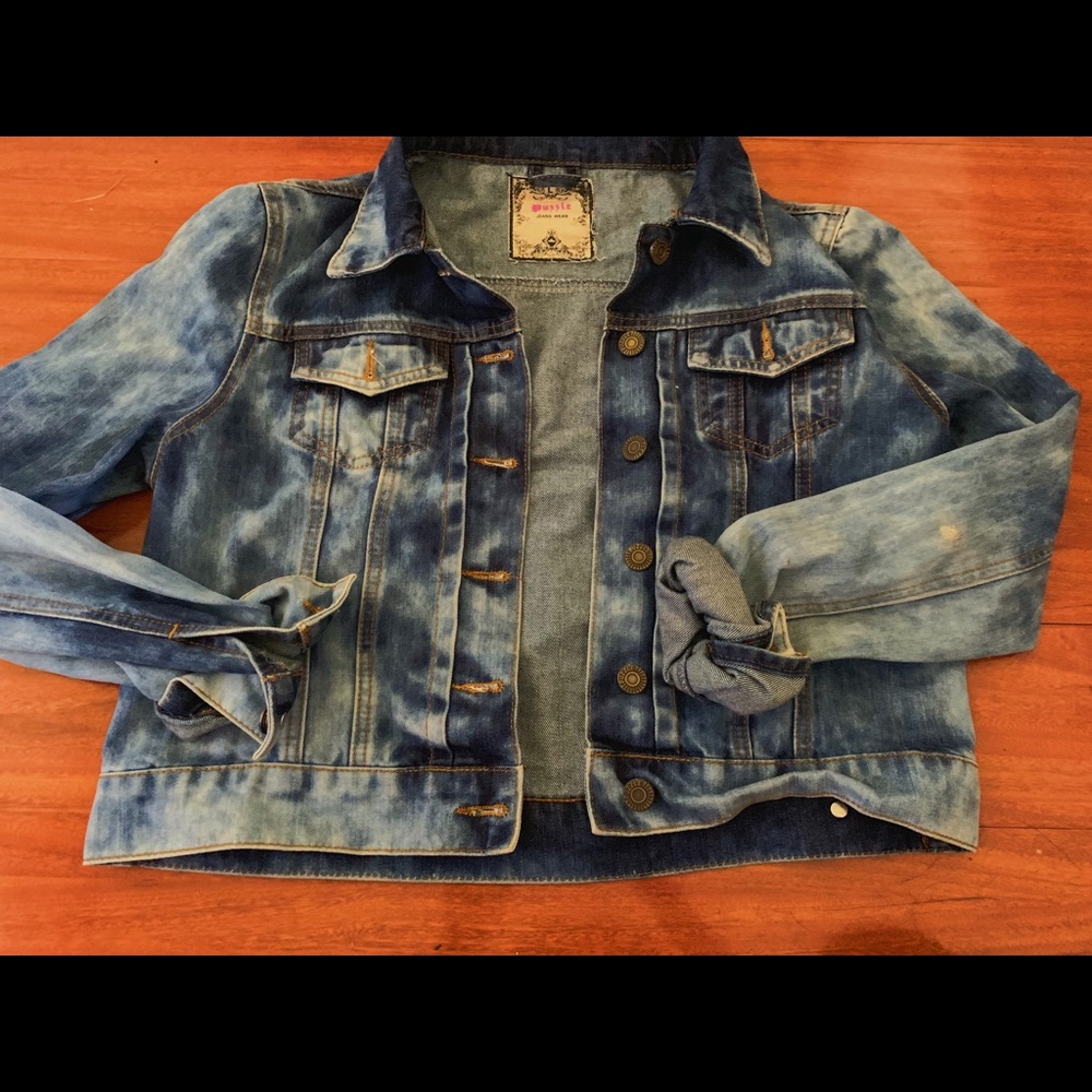 Bleached Jean Jacket 😍❗️